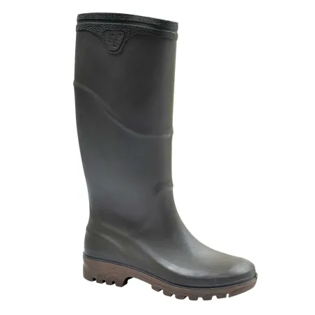 Bottes Cyclone PVC kaki antidérapantes 40-46