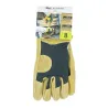 Gants cuir Black Fox taille 8 - Protection bois et travaux