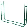 Support bois métallique 120x90x20 cm - Range bûches extérieur