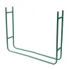 Support bois métallique 120x90x20 cm - Range bûches extérieur