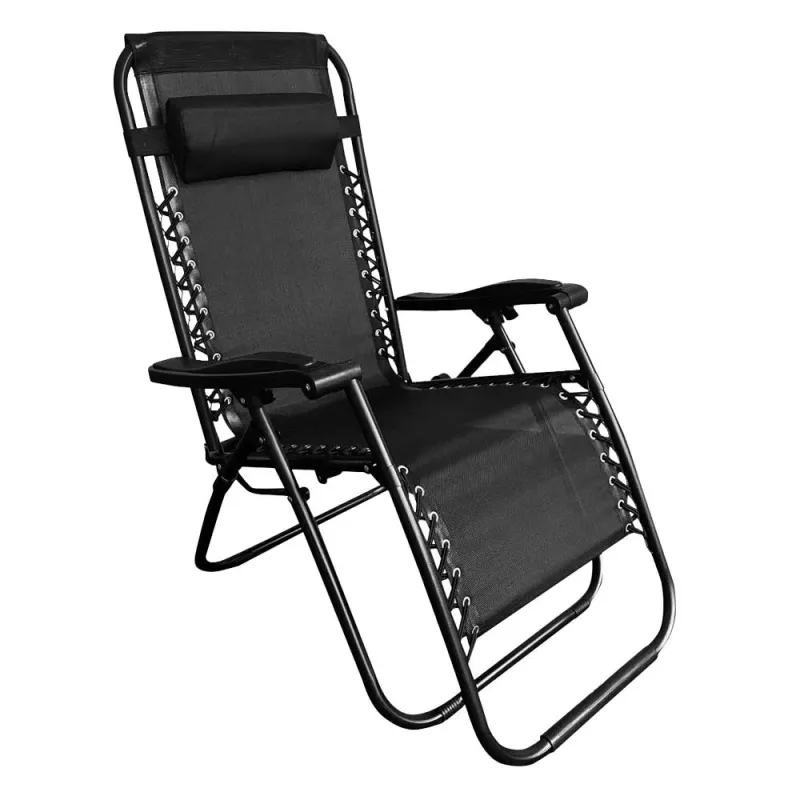 Fauteuil relax acier 5 positions - Confort extérieur