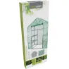 Serre jardin 2 étagères 143x73x195 cm - Polyéthylène