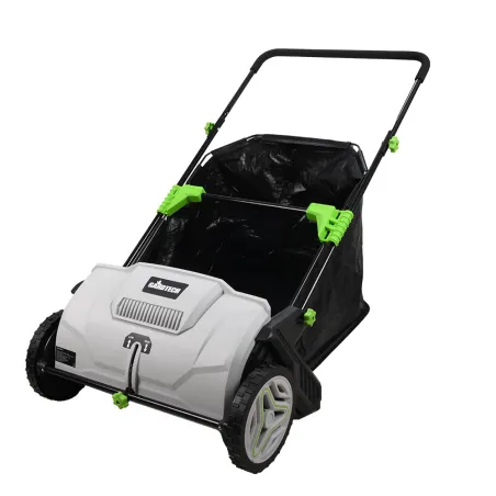 Ramasse-feuilles pro 3 brosses 53cm - bac 100L réglable