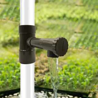 Robinet récupérateur d'eau écologique pour gouttière 80mm