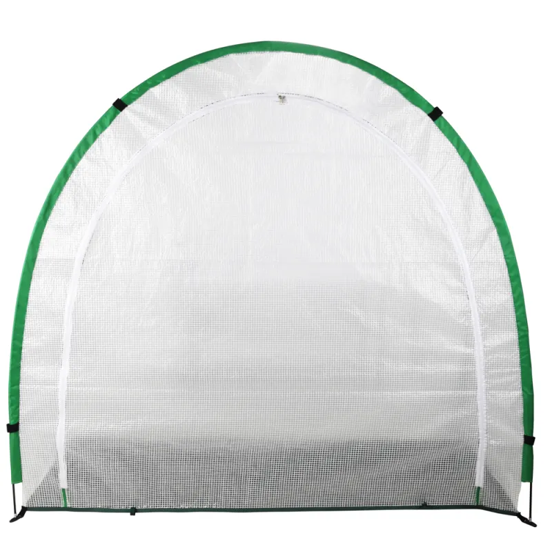 Serre tunnel demi-lune 200x80x170cm - PE 130g/m²