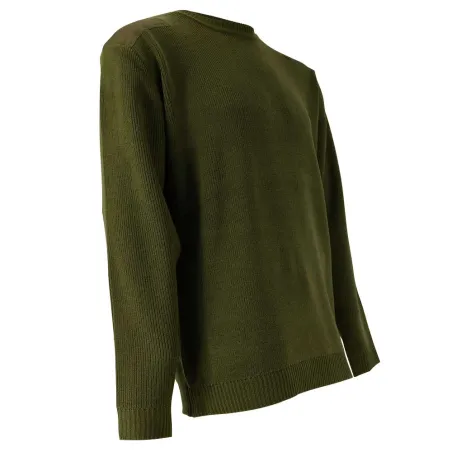 Pull commando kaki en acrylique - Taille 2XL