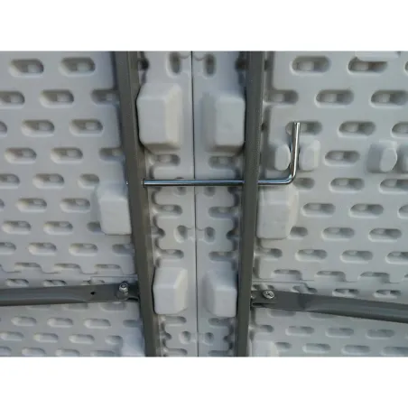 Table pliante résine 10 pers. 180x70cm - pieds métal