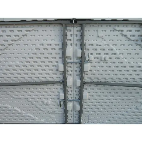 Table pliante résine 10 pers. 180x70cm - pieds métal