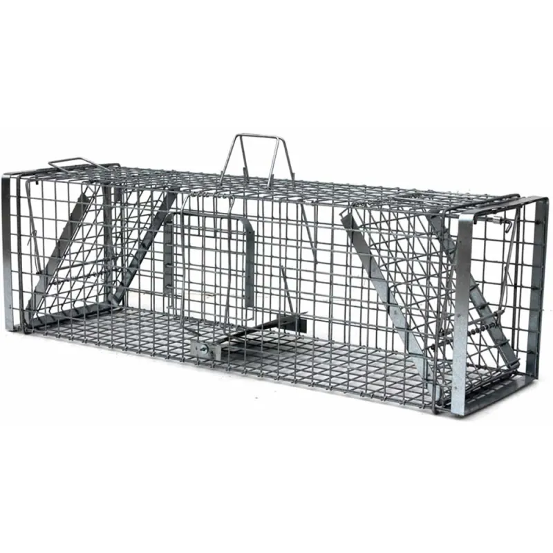 Cage-piège Hardy 3 ressorts 60° - Capture anti-nuisibles efficace