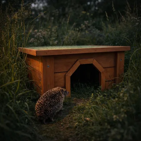 Nichoir universel en pin traité pour petits animaux