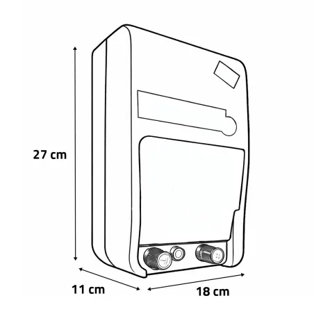 Electrificateur eCONTROL S 10000 connecté - 200 km - 13500V