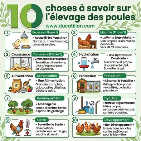 Poulailler plastique recyclé 5-9 poules - sur pieds