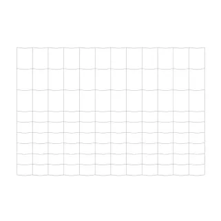 Grillage soudé galvanisé - Clôture légère et résistante