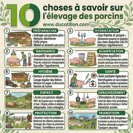 Mangeoire plastique pour porcelets 2,5L - Diamètre 29 cm