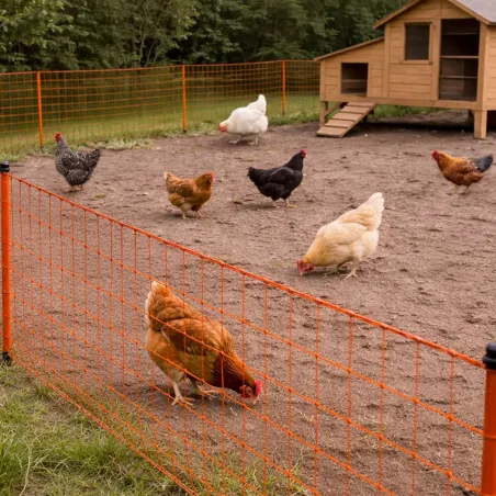 Filet électrique pro 50m H106cm pour volailles et agneaux