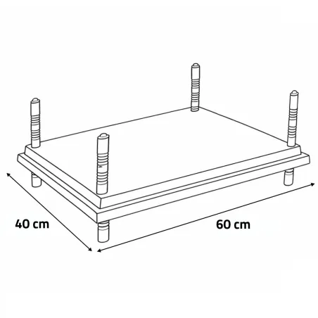 Panneau chauffant pour poussins 62W - Économique et durable
