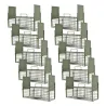 Lot de 10 ratières 2 entrées 50x18x18 cm - Piège nuisibles