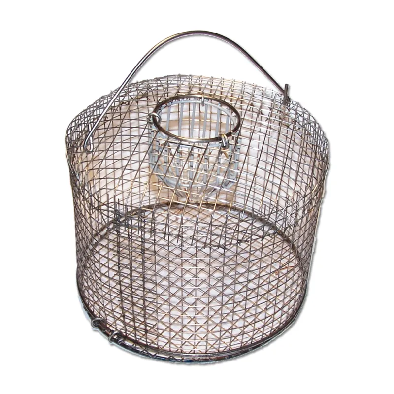 Nasse à souris en acier galvanisé - Ø14cm - piège efficace