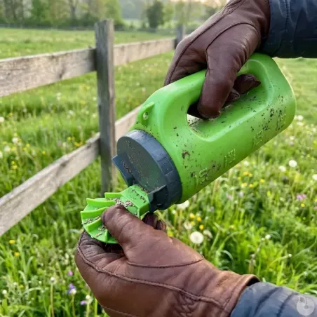 Épandeur manuel 2L à sortie éventail pratique