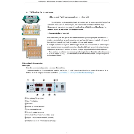 Couveuse auto SP Couvitech® 120 œufs - Éclosion pro