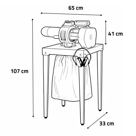 Disques plumeuse Senesi - Jeu de 7 pour Junior/Zippy