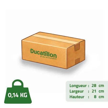 Œufs factices en caoutchouc brun - Lot de 2 pour poules