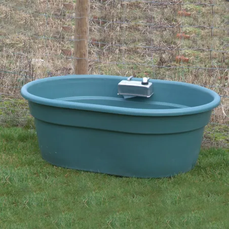 Abreuvoir/bassin 150L UV Kerbl pour chevaux et volailles