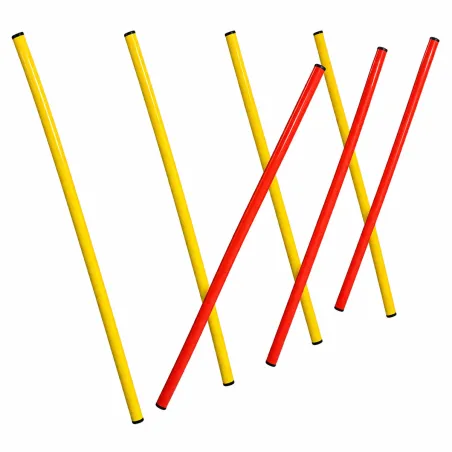 Kit agilité chien 3-en-1 : anneau, barre et slalom réglables