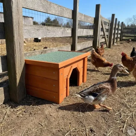 Nichoir universel en pin traité pour petits animaux