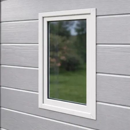 Abri Lys plastique 2 portes - 4,18m² - Hauteur 222 cm