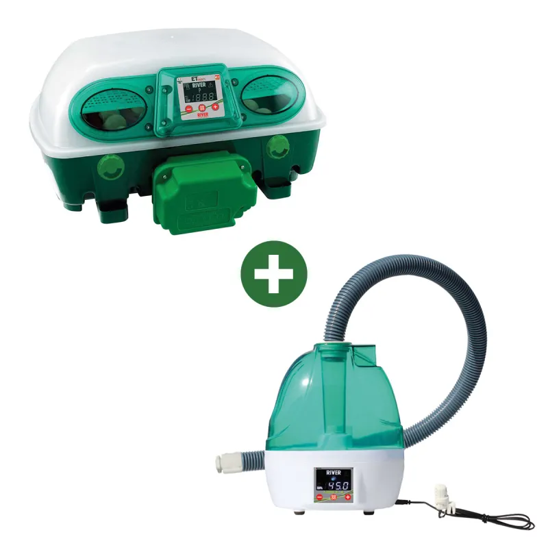 Couveuse auto Egg Tech SUPER 24 + Nebula 24 œufs