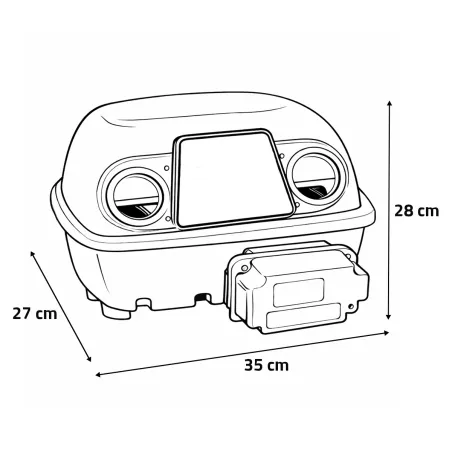 Pack couveuse 12 œufs Biomaster + Nebula