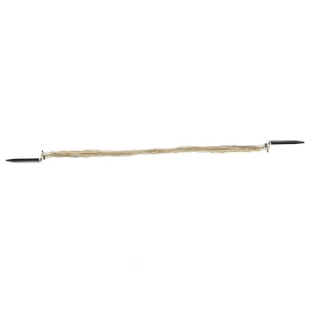 Piège bourse à lapin en lin 120 cm + piquets écologiques