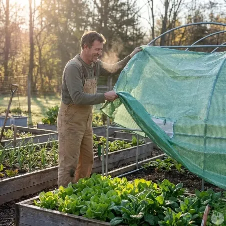 Housse de rechange pour serre de jardin 18m²