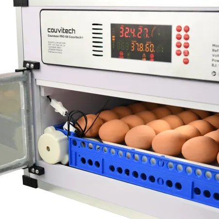 Couveuse PRO Couvitech® 68 œufs - Automatisée & Haute Performance