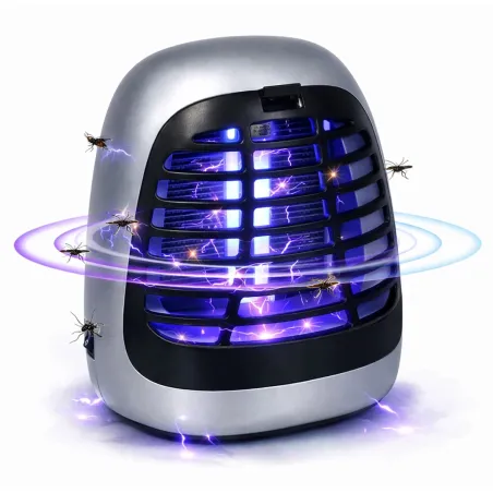 Lampe UV anti-moustiques intérieur/extérieur 50m²