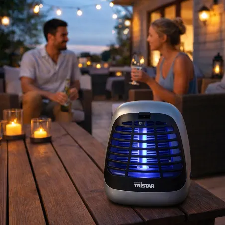 Lampe UV anti-moustiques intérieur/extérieur 50m²