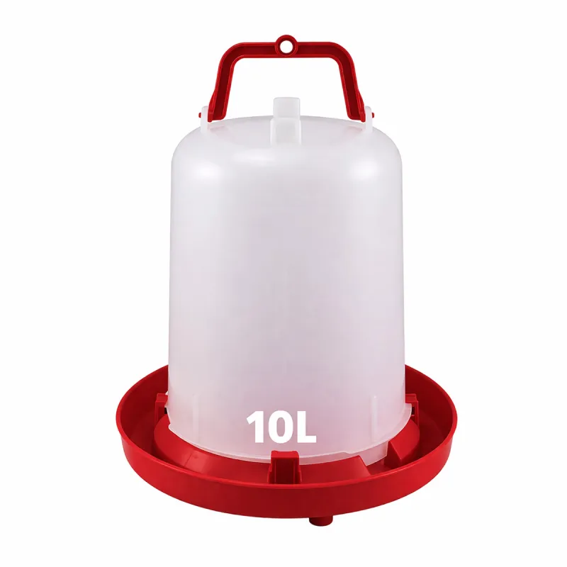 Abreuvoir premium 10L pour volailles - Robuste et pratique