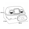 Couveuse auto Egg Tech SUPER 12 œufs multi-espèces