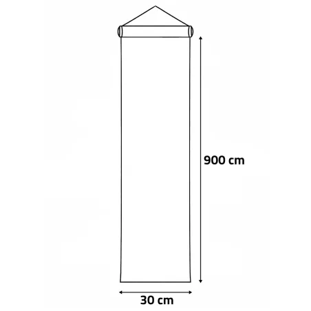 Rouleau anti-mouches 9m x 30cm pour élevage et locaux