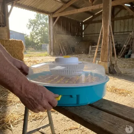 Couveuse semi-auto 51 œufs Puisor IO-103 TH - Ducatillon