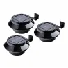 Éclairage solaire gouttière - Pack de 3 lampes LED
