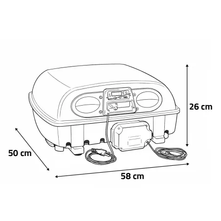 Couveuse auto River System Egg Tech 49 œufs