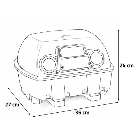 Couveuse 12 œufs semi-auto River System Egg Tech 12