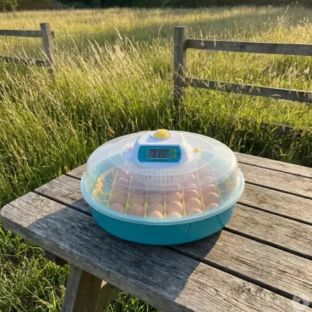 Couveuse semi-auto 51 œufs Puisor IO-203 - Éclosion facile