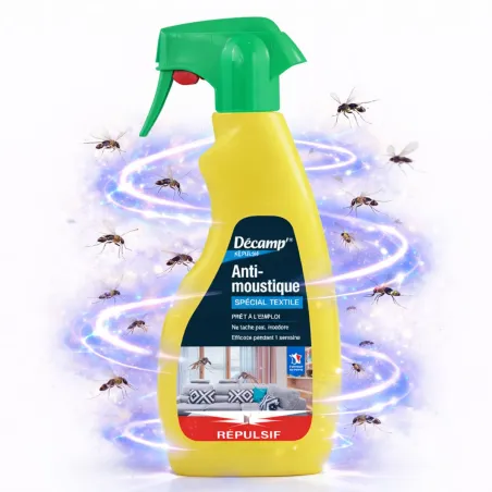 Spray anti-moustiques textile 7j - 500ml Décamp®