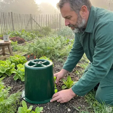 Cloche à blanchir Modul'O avec 2 piquets inclus