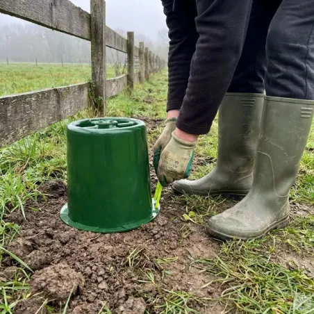 Cloche à blanchir Modul'O avec 2 piquets inclus