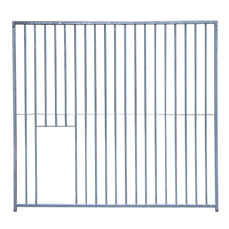 Panneaux de chenil à barreaux acier inoxydable 1,5 m ou 2m Hauteur 184 cm