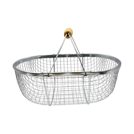 Panier récolte 15L - poignée bois - potager & verger